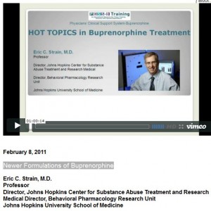 Suboxone Tablets and Sublingual Film : New Formulations Webinar